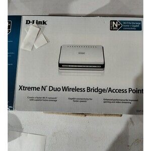 D-Link Extreme N Duo Wireless Bridge/Access Point Model DAP-1522 + ADAPTER A6
